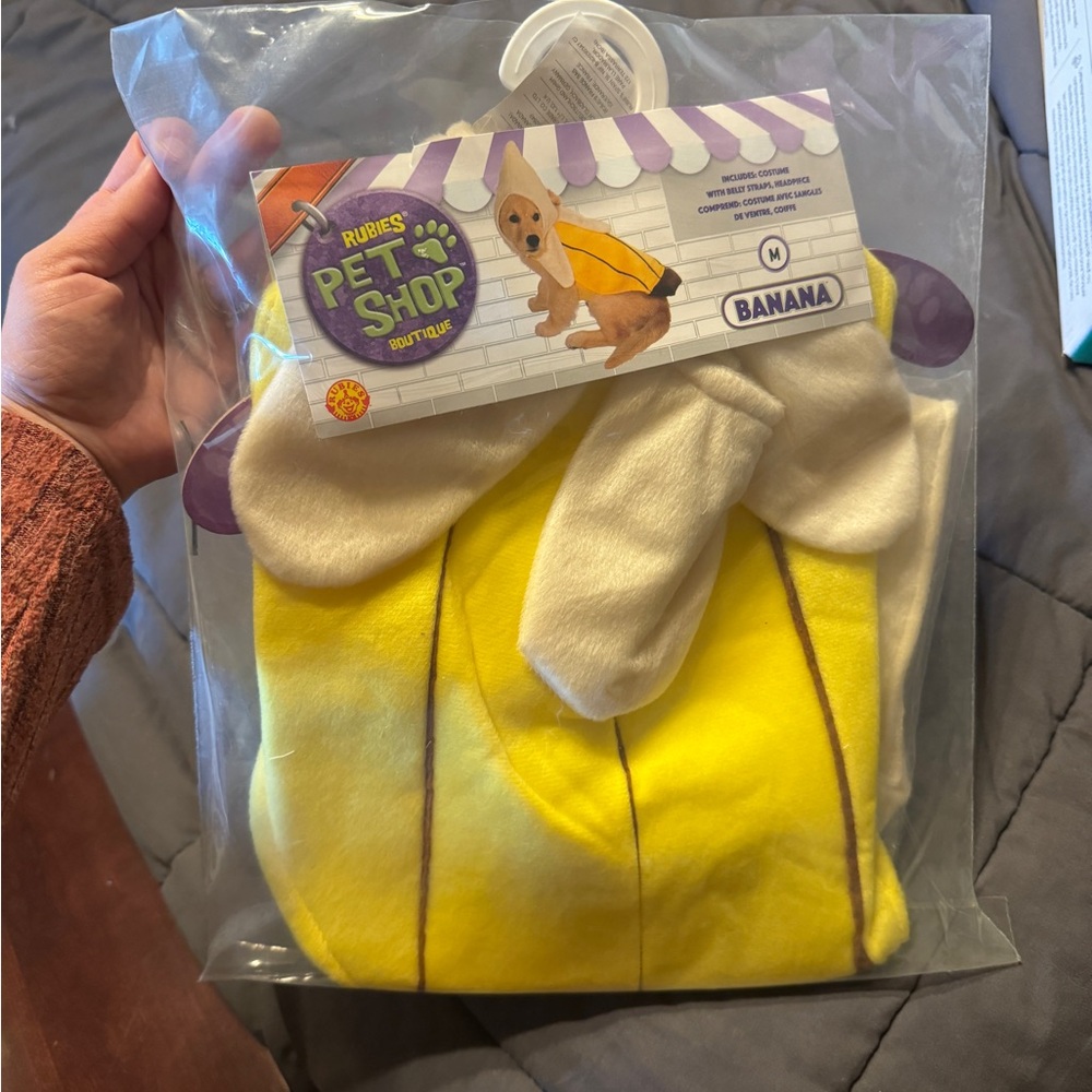 NEW Dog Banana Costume